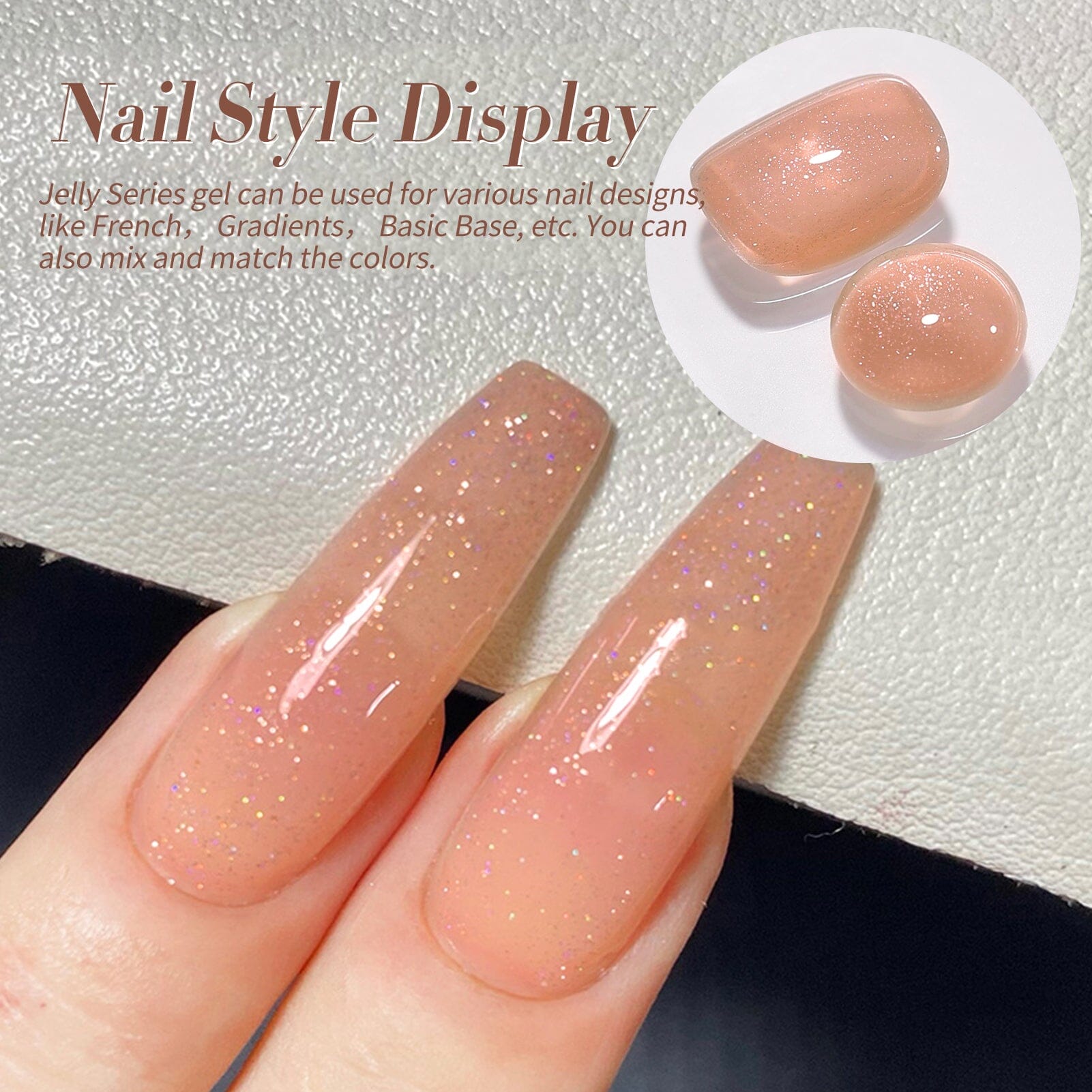 Jelly Gel Polish - Autumn Dusk #05 (7ml) Long Lasting Nail Art Kit for Fall & Winter Manicures | Perfect for Home DIY & Professional Salon Use