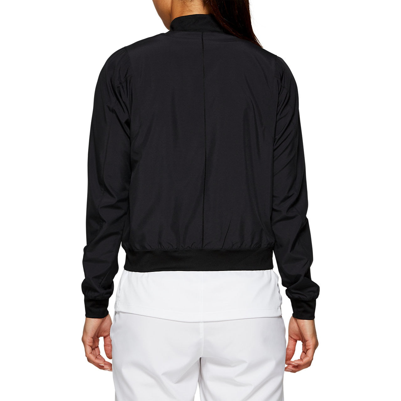 ASICS Women's Lightweight Running Jacket - Breathable Windbreaker for Outdoor Jogging & Training (Black) - Perfect for Cool Weather Workouts & Gym Sessions