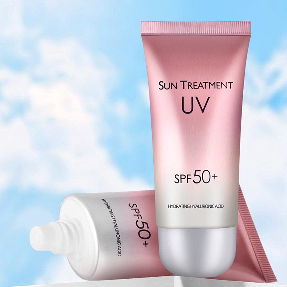 SPF 50 Sunscreen for Face & Body - Whitening Sun Cream with Anti-Aging & Moisturizing Benefits | Oil Control & Skin Protection | Perfect for Beach, Outdoor Activities & Daily Sun Care