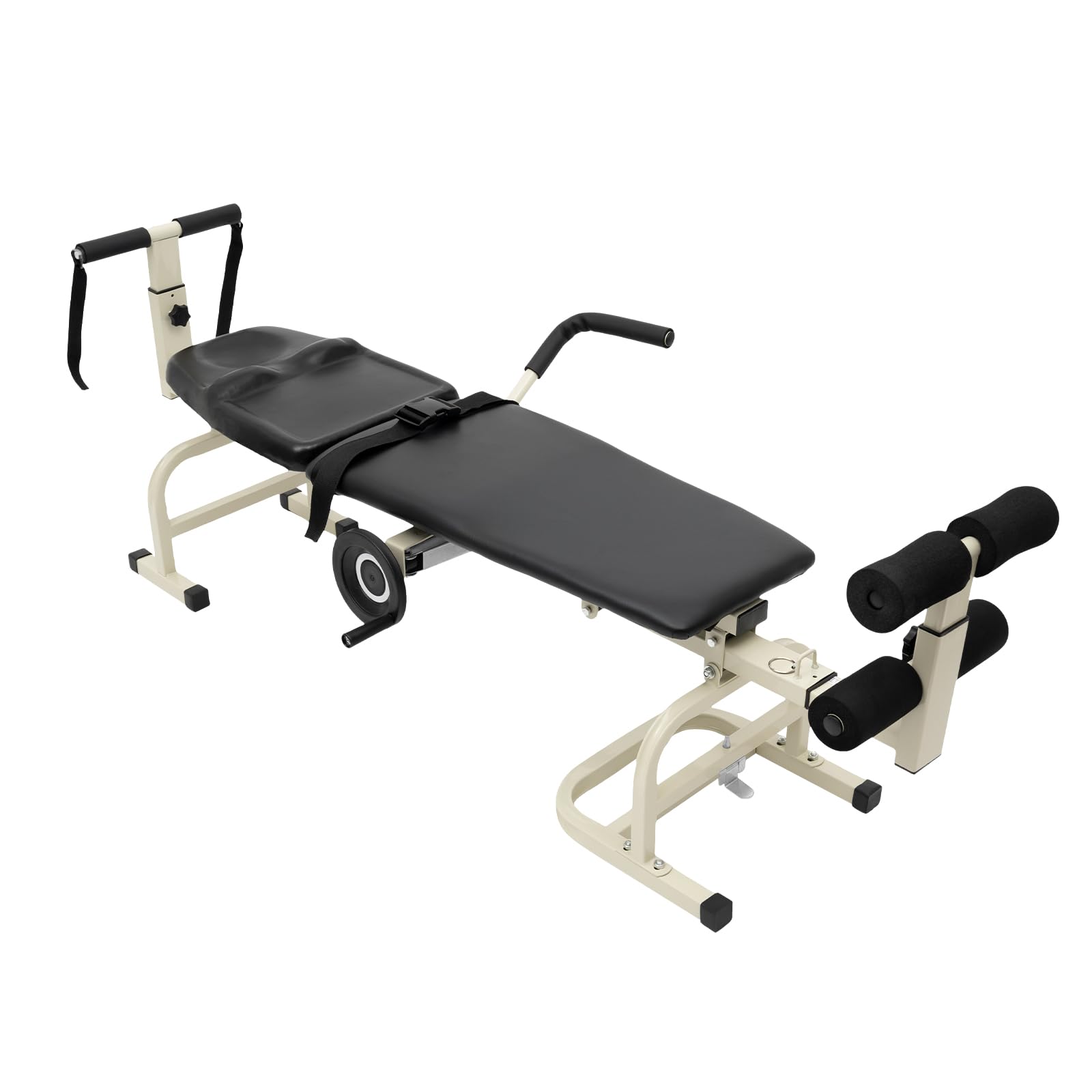 Eapmic Massage Traction Bed - Therapy Massage Table for Cervical Spine & Lumbar Pain Relief, Body Stretching Device for Lumbar Disc Herniation & Spinal Discomfort - Perfect for Home Physical Therapy & Chiropractic Clinics