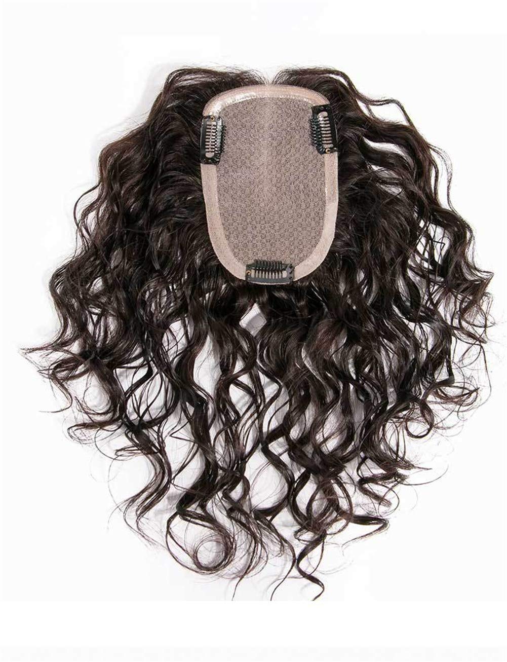 Clip-In Human Hair Forehead Topper for Women with Thinning Hair | 3.5