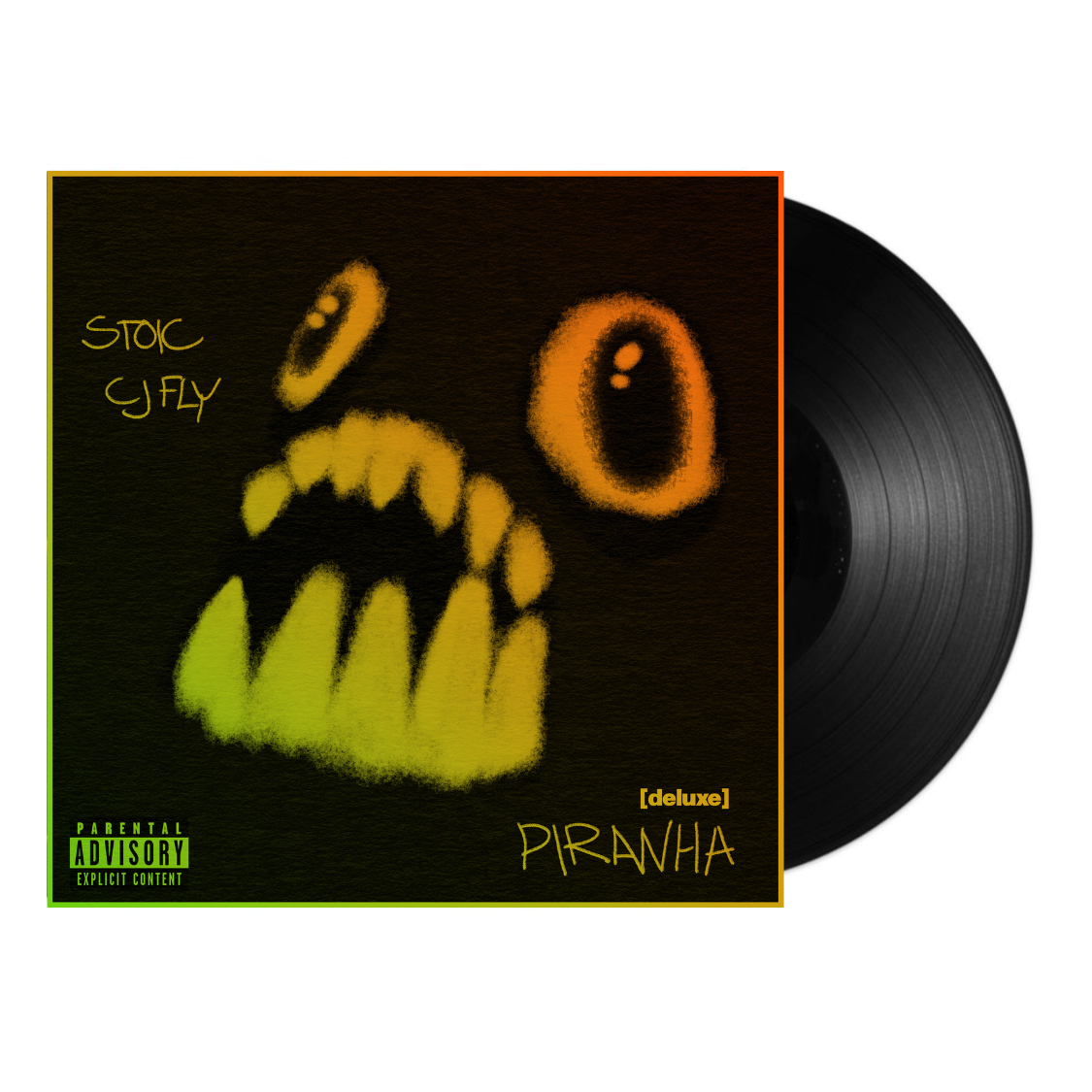 PIRANHA DELUXE Vinyl LP Record - Classic Horror Movie Soundtrack for Collectors & Film Enthusiasts - Perfect for Home Theater & Halloween Parties
