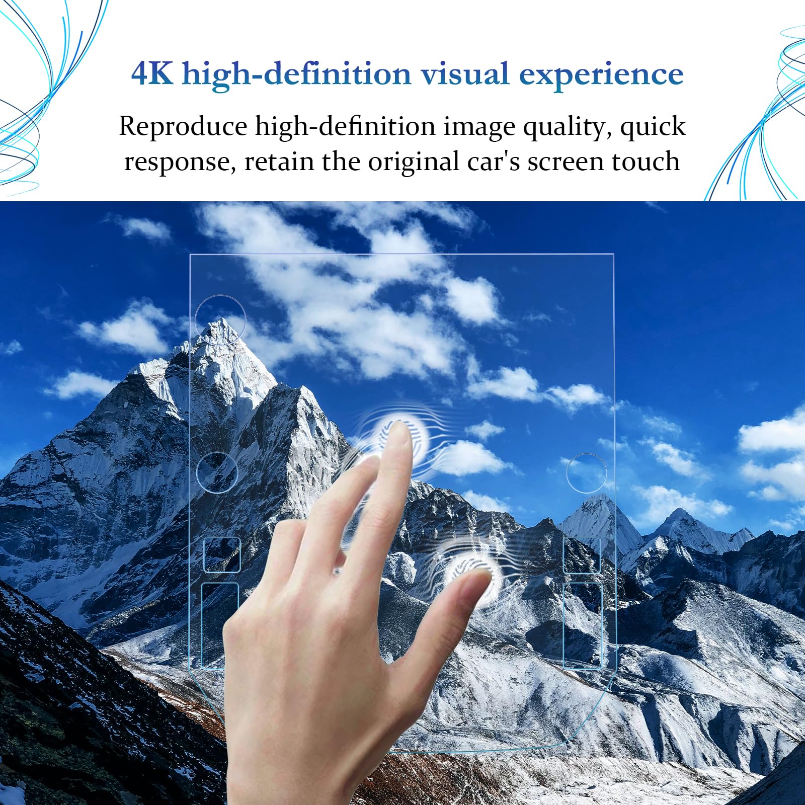 2025 Subaru Forester 11.6 Inch Tempered Glass Screen Protector - 9H Hardness HD Clear Navigation Display Protective Film | Perfect for Road Trips & Daily Commuting