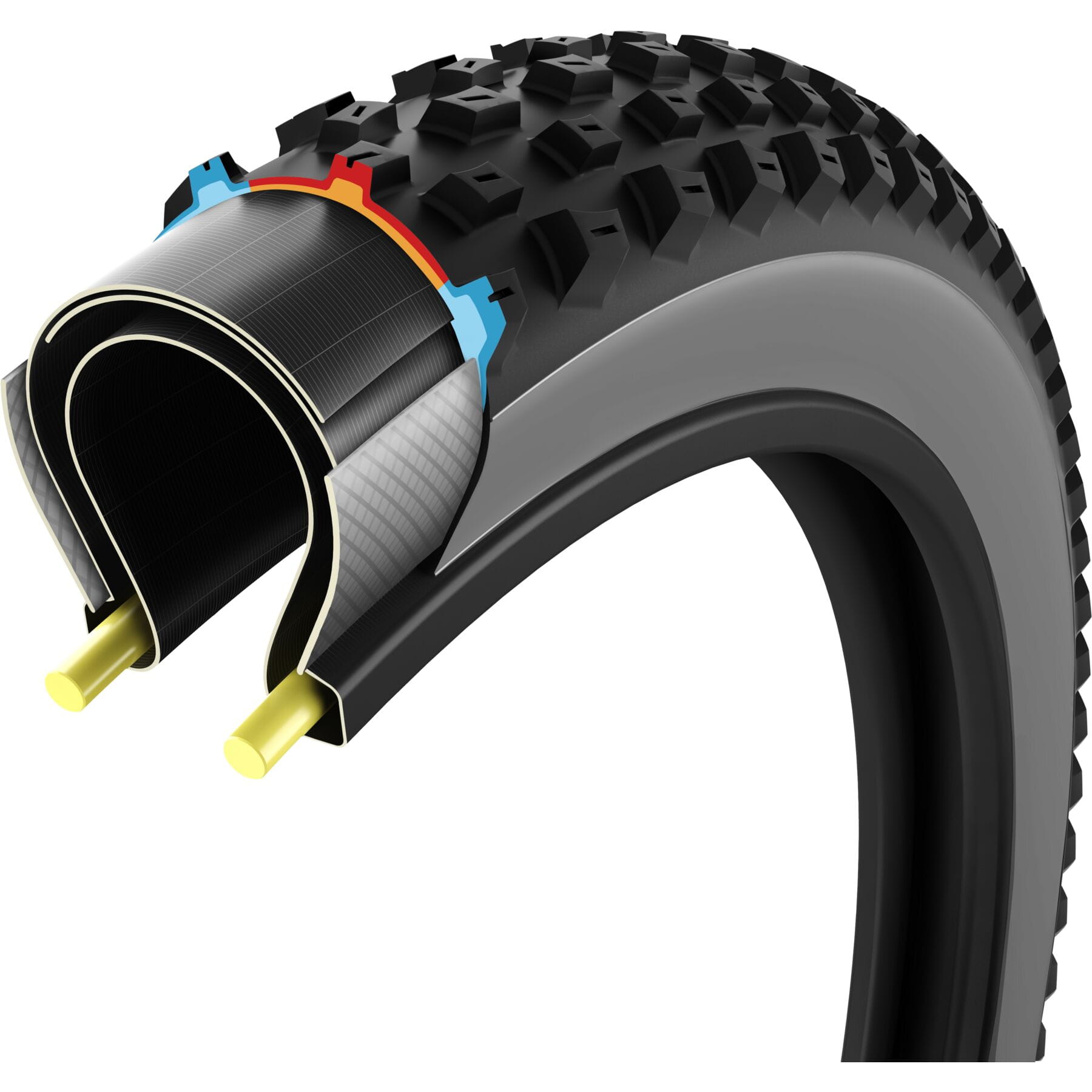 Vittoria Barzo Graphene G2.0 Tubeless Mountain Bike Tire - Durable Off-Road MTB Tire for Trail Riding & Enduro Racing