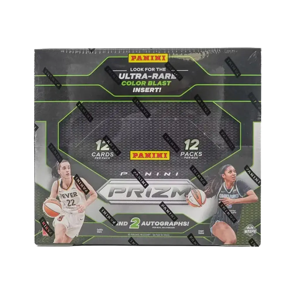 2024 Panini Prizm WNBA Basketball Hobby Box - 24 Packs with Autograph & Memorabilia Cards - Collectible Trading Cards for Basketball Fans & Card Collectors - Perfect for Gifts, Investments, and Game Nights