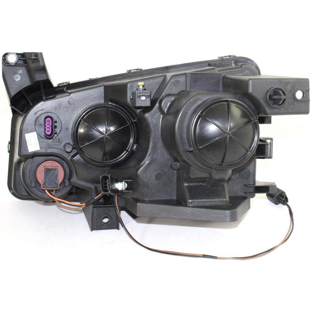 Dodge Charger Headlight Assembly 2008-2010 Passenger Side HID Replacement - Perfect for Night Driving & Enhanced Visibility