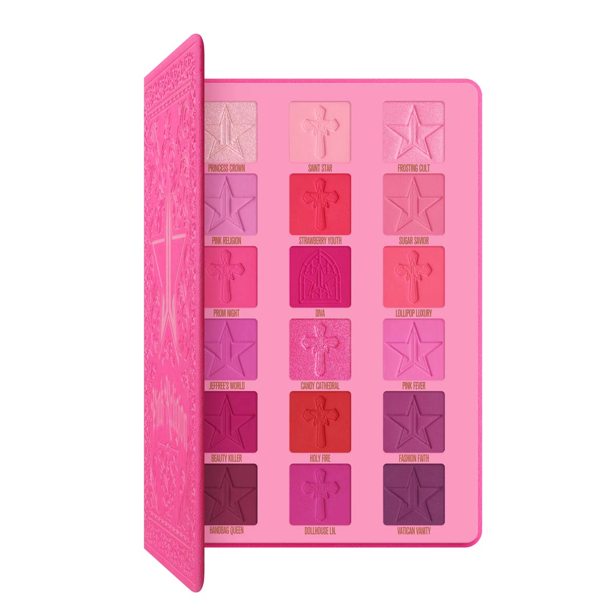 Palette Pink Religion - Trendy Aesthetic Makeup Palette for Soft Glam & Everyday Looks | Perfect for Instagram, TikTok & Beauty Influencers