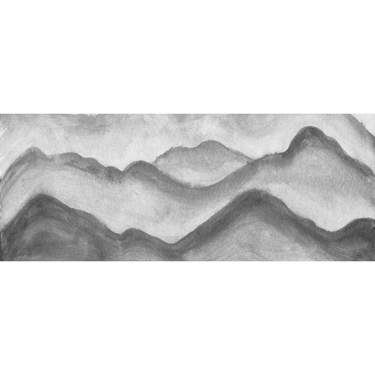 InterestPrint Watercolor Mountain Gift Wrapping Paper Roll - 1 Roll for Summer, Holidays & Special Occasions | Perfect for Birthday Presents, Christmas Gifts & Party Decorations