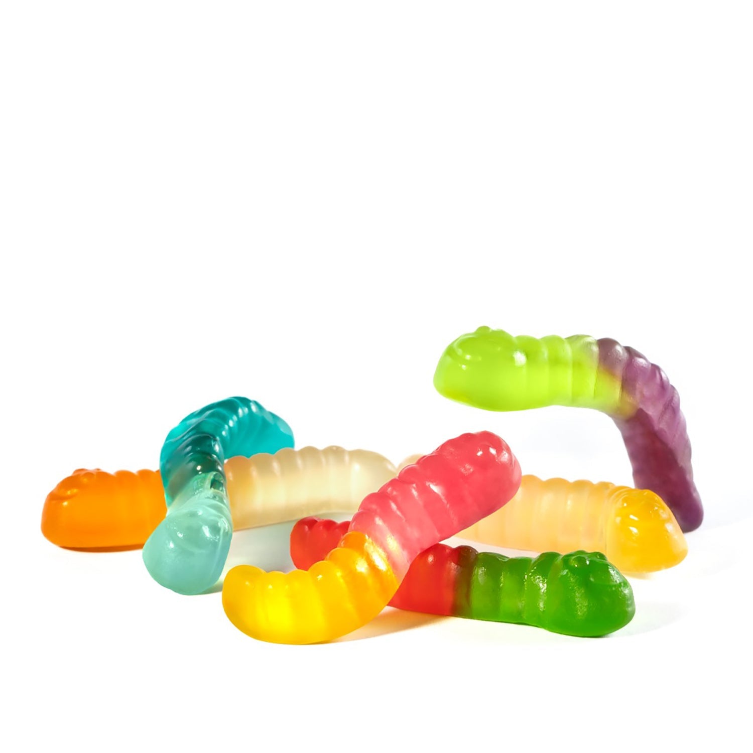 Albanese 12 Flavor Gummy Worms Candy - 7.5oz Bags (12 Pack) - Perfect for Birthday Parties, Halloween Treats & Movie Night Snacks
