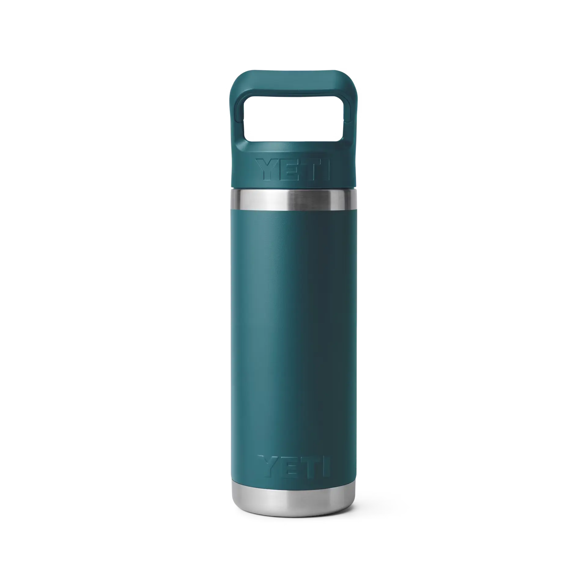 18 oz Rambler Insulated Water Bottle with Straw Lid - Leakproof Stainless Steel for Hiking, Gym & Outdoor Adventures