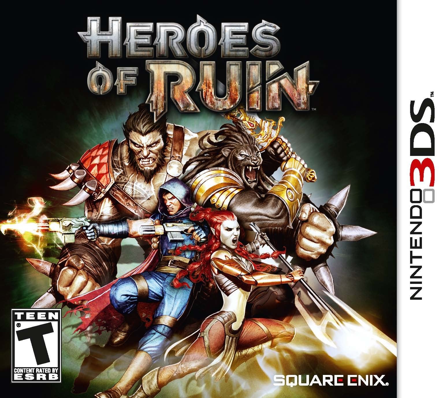 Used Heroes of Ruin 3DS Video Game - Action RPG Adventure for Nintendo 3DS | Perfect for Portable Gaming & Collectors