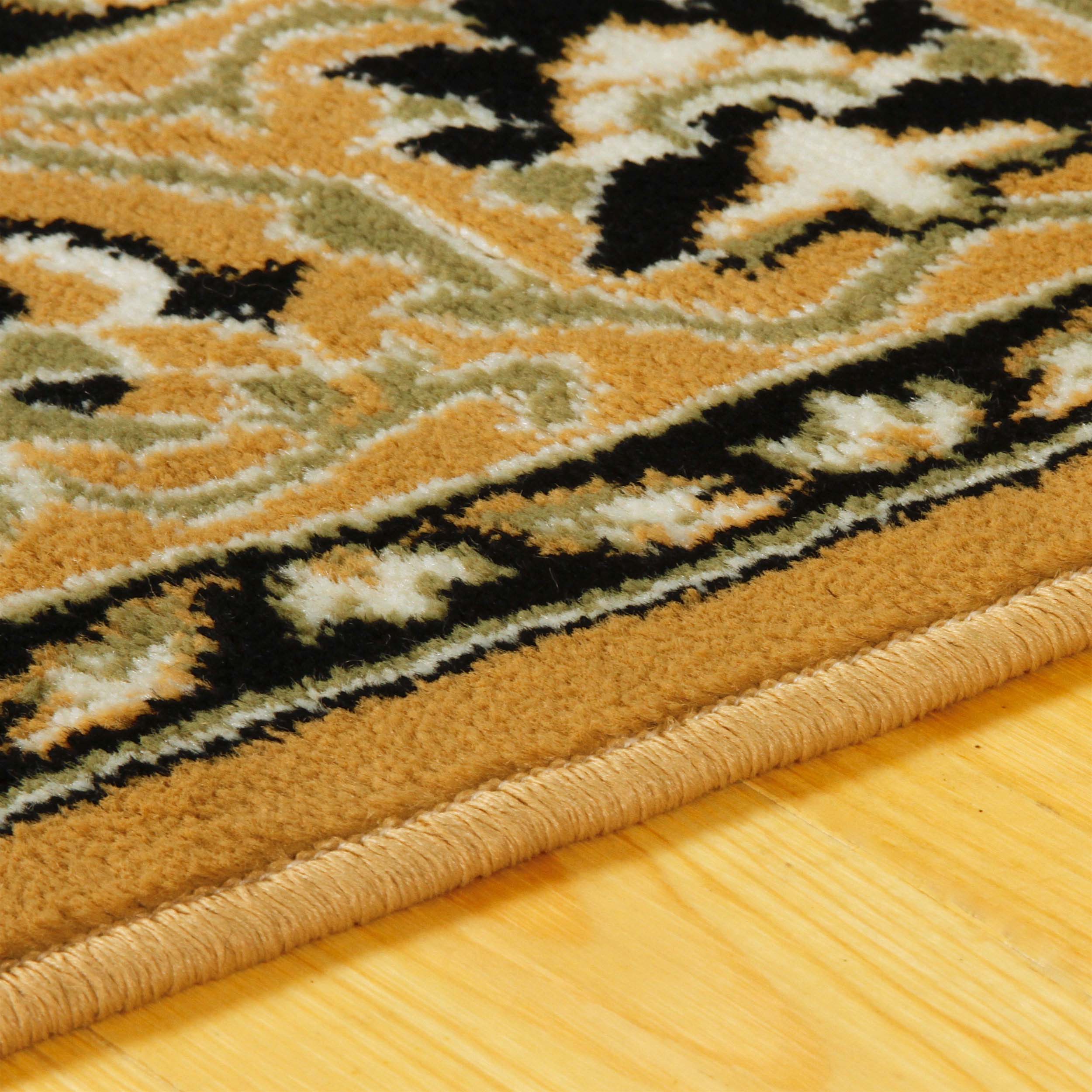 Glendale Traditional Floral Medallion Indoor Area Rug - Non-Slip Living Room Carpet, Bedroom Runner, Hallway Decor | Soft & Durable Home Floor Mat for Cozy Interior Design