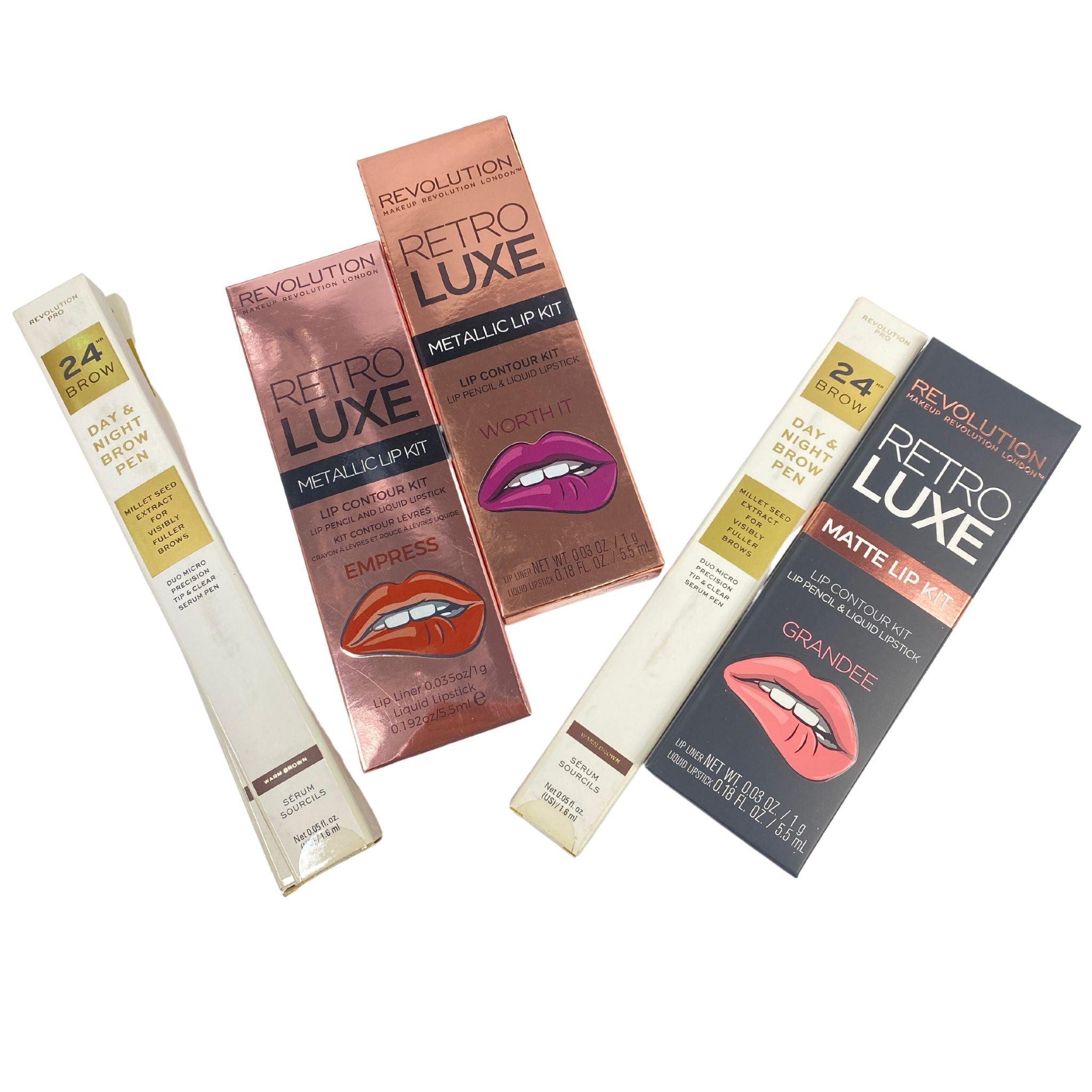Revolution Cosmetics Assorted 250 Pcs Box - Perfect for Makeup Artists, Beauty Enthusiasts & Professional Makeup Kits