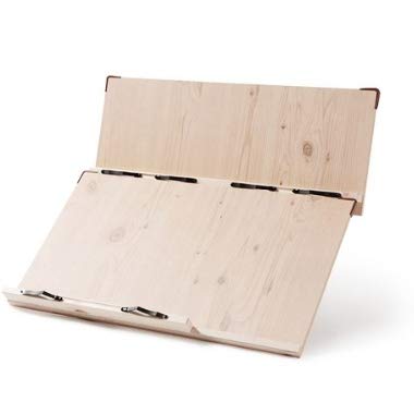 WIZ Adjustable Book Stand Holder for Reading & Writing - 3-Step Angle Adjustment, Tablet & Laptop Stand - Perfect for Office, Study & Home Use