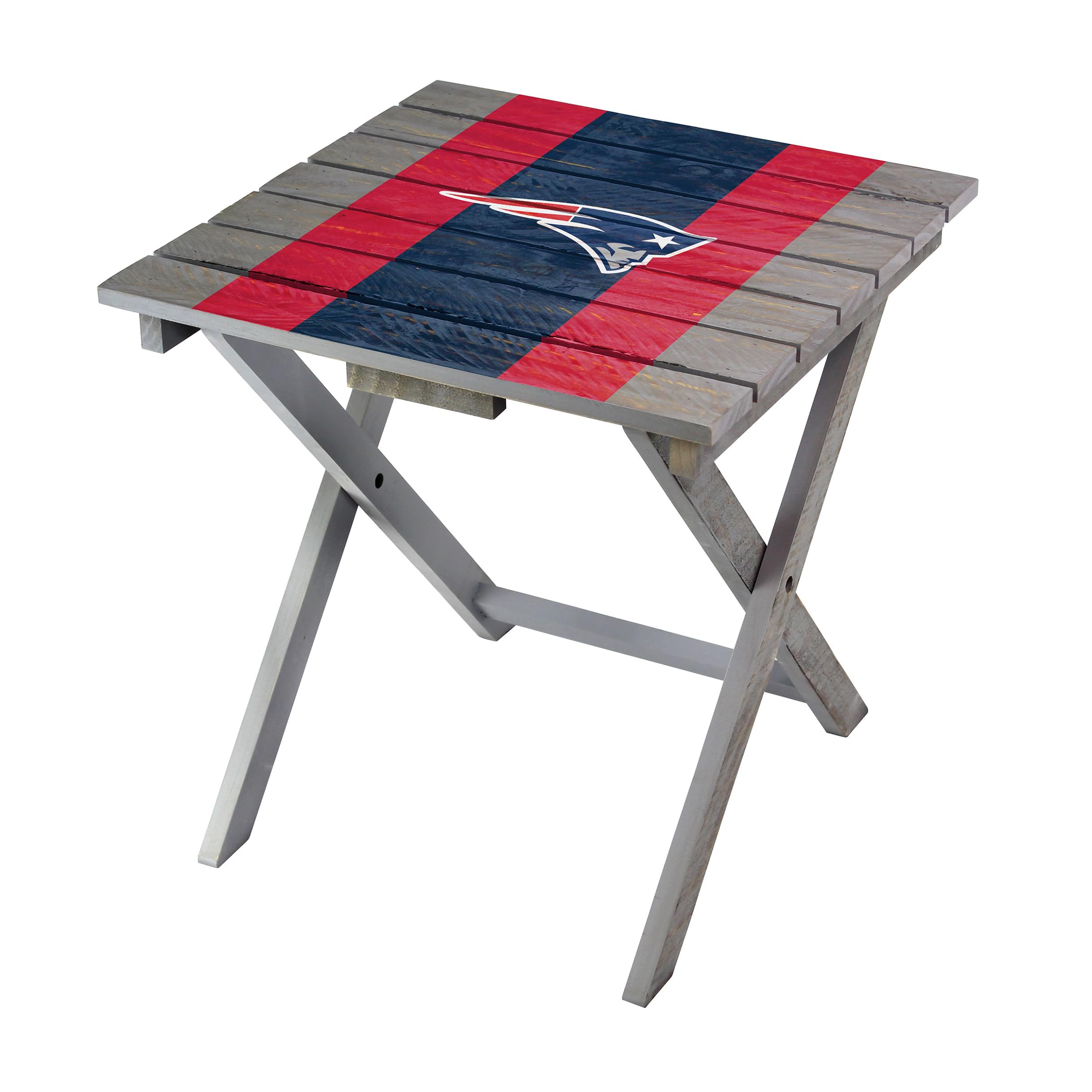 Officially Licensed NFL Folding Adirondack Chair - Portable Outdoor Furniture for Football Games, Tailgating, Camping & Backyard Relaxation