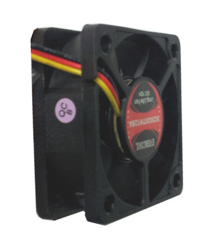 Evercool High Speed 50x50x20mm 12V 3 Pin Cooling Fan with Connector - EC5020TH12BA - Perfect for PC Cooling, Gaming Rigs, and Electronic Devices
