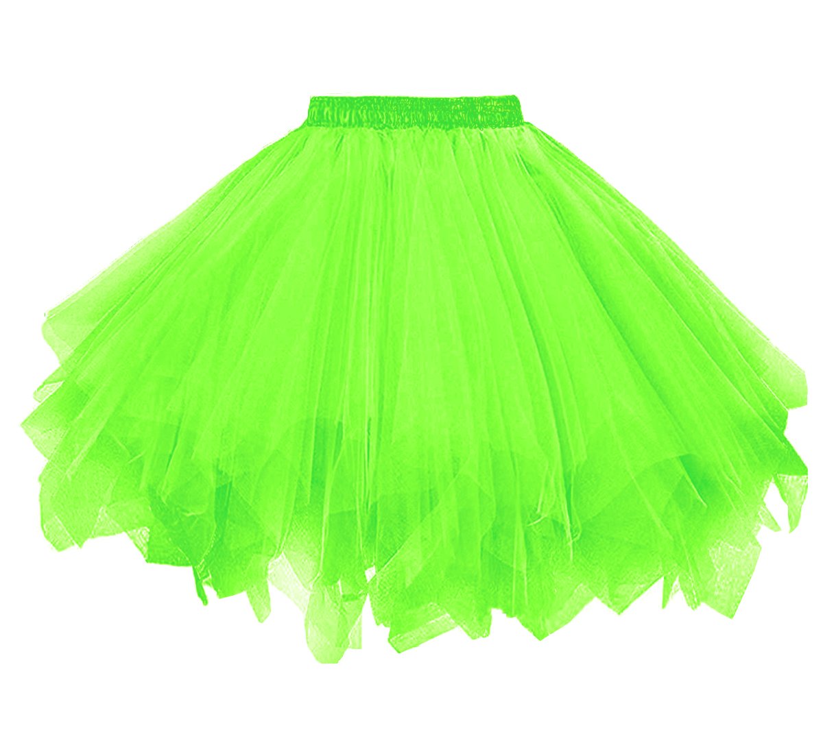 Vintage 1950s Short Tulle Petticoat - Ballet Bubble Tutu Skirt for Women - Perfect for Dance Performances, Costume Parties & Retro Fashion