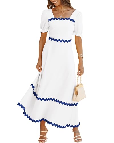 Solid White Blue