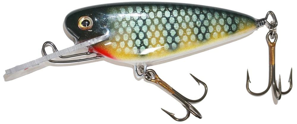 B&N Custom Talonz 5 Fat Shad Crankbait Fishing Lure - Topwater Bass Fishing Bait for Freshwater & Saltwater - Perfect for Trout, Walleye, and Pike Fishing