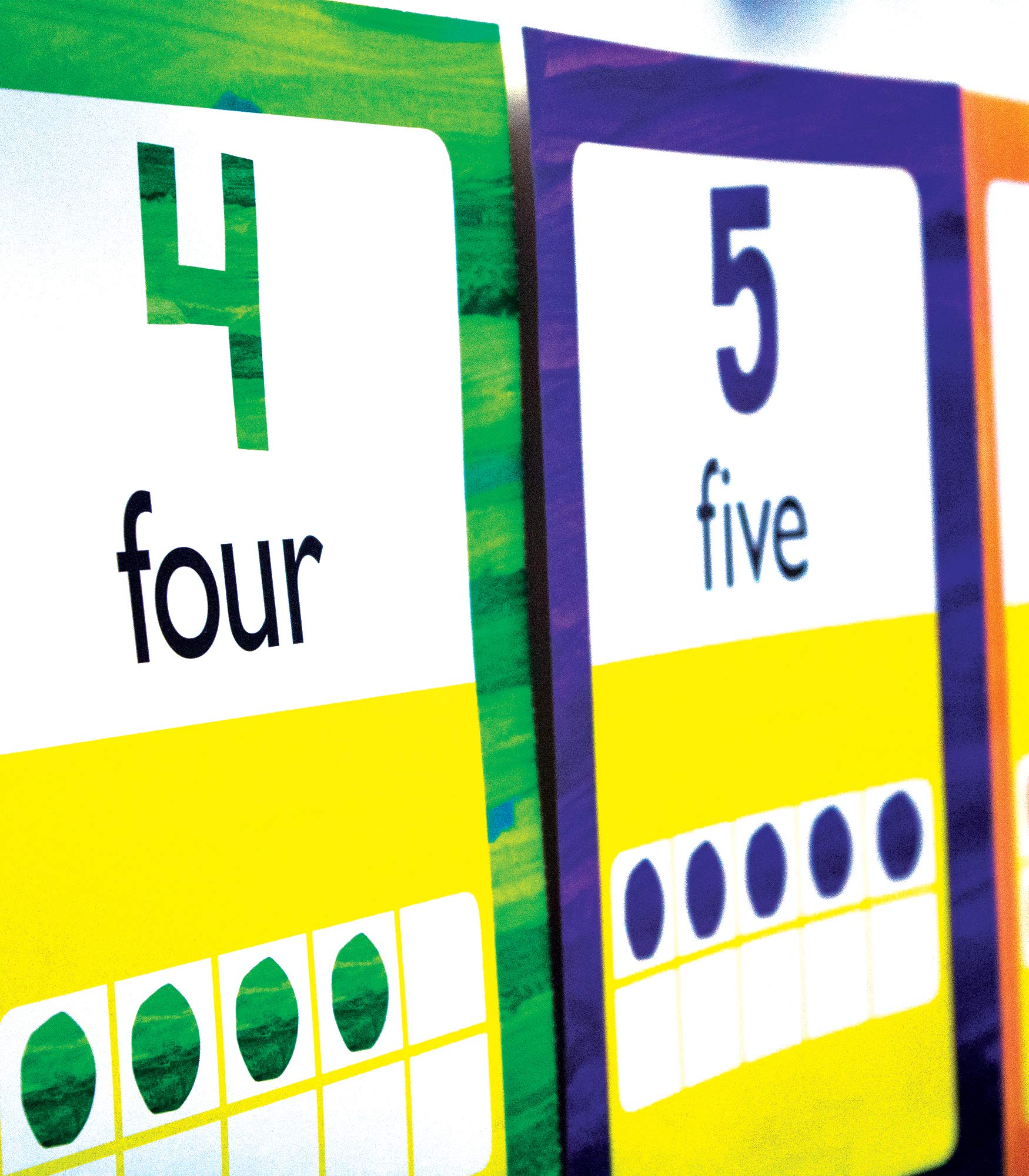 Eric Carle Numbers 0-20 Bulletin Board Set - 43-Piece Math Classroom Decor with Ten Frames & Counters for Counting, Place Value & Early Math Learning - Perfect for Preschool & Elementary Classrooms