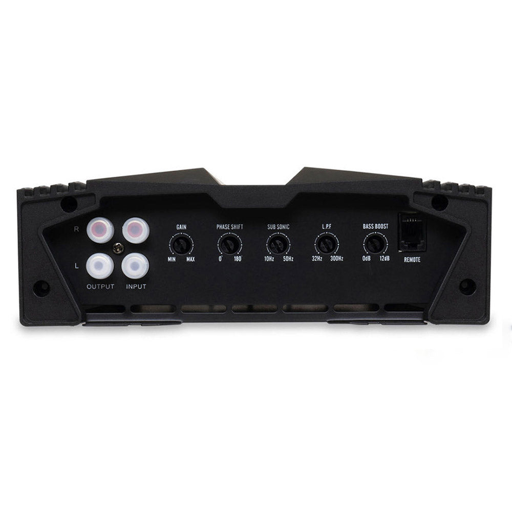 Power Acoustik OD1-1500 1500W Max Monoblock Class A/B Car Amplifier with Bass Remote - High Power Audio for Car Stereo Systems, Subwoofers, and Bass Boost Applications