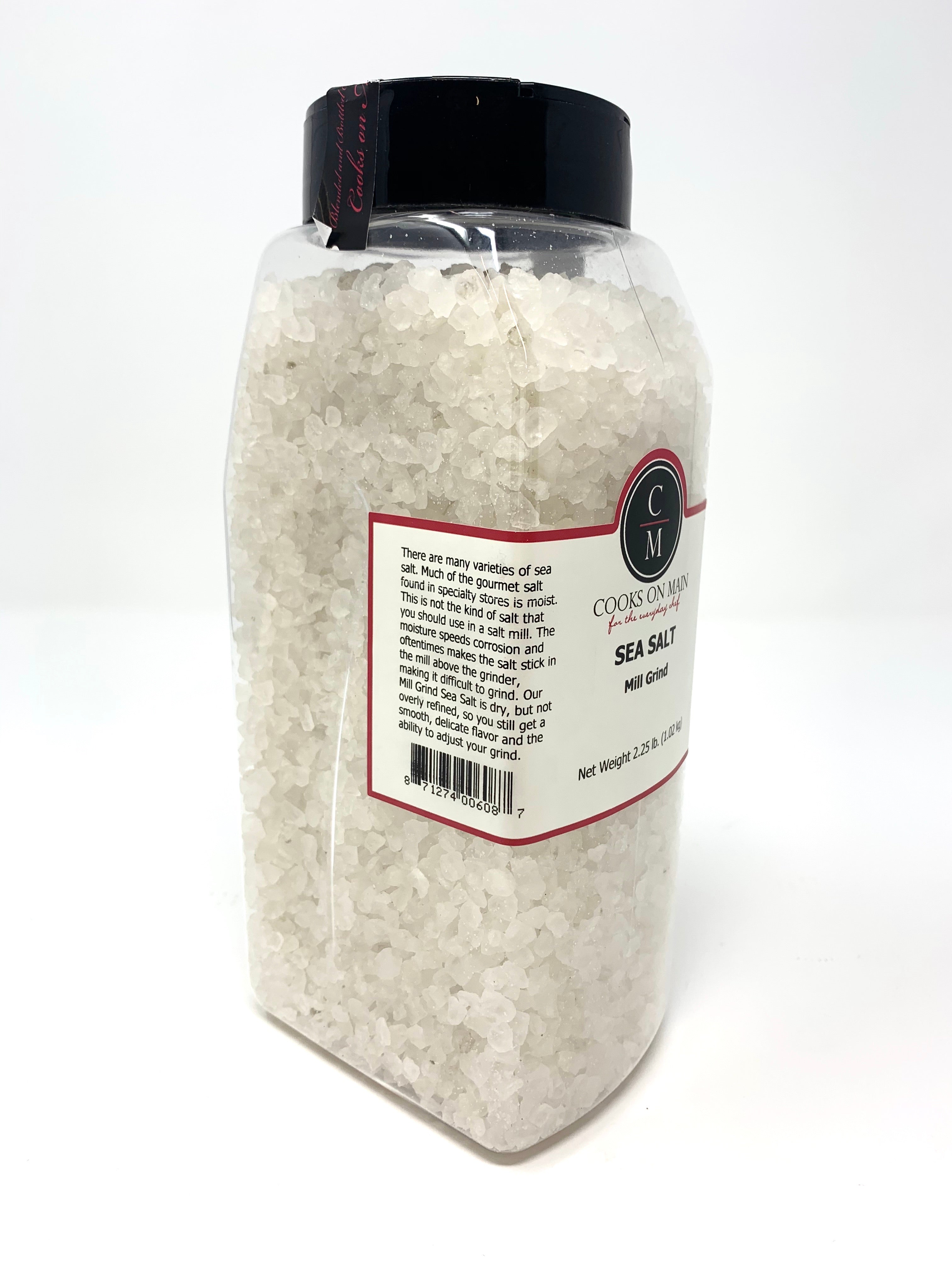 Premium Natural Sea Salt - Fine Grain for Cooking, Baking & Seasoning | Ideal for Home Chefs & Gourmet Dishes