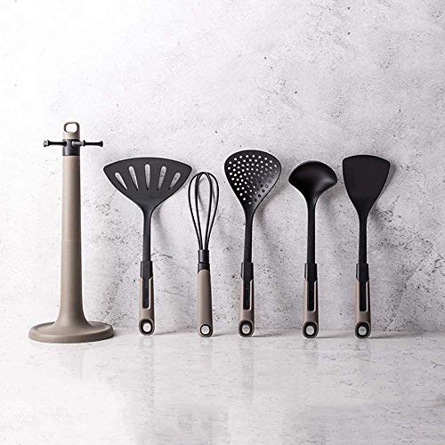 6-Piece Heat-Resistant Non-Stick Kitchen Utensil Set - Spatula, Spoon & Cooking Tools for Frying, Baking & Home Cooking | Durable Cookware Accessories for Everyday Kitchen Use