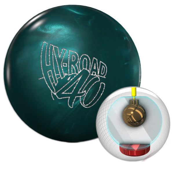 Storm Hy-Road 40 Bowling Ball | High-Performance Reactive Resin | Perfect for League Play & Tournament Competition
