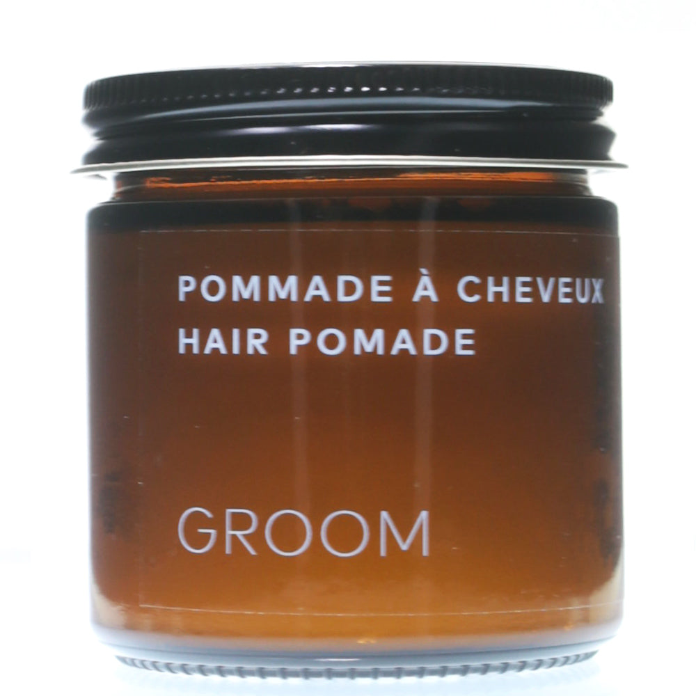 Les Industries Groom Hair Pomade - Premium Styling Wax for Men's Hair Care - Perfect for Formal Events & Everyday Grooming