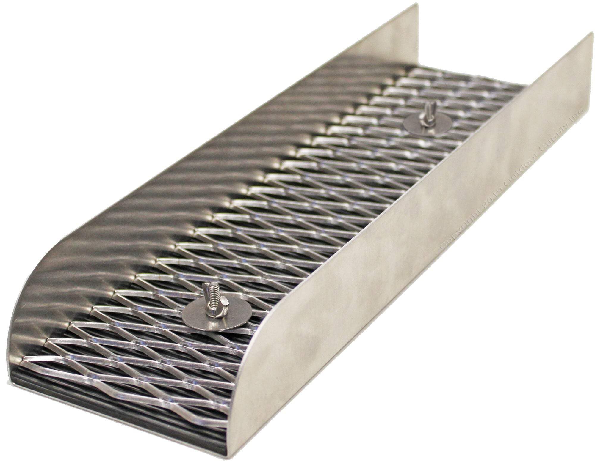 12 Inch Portable Aluminum Alloy Mini Sluice Box with Miner's Moss & V Matting - Lightweight Gold Prospecting Equipment for Stream Panning & Outdoor Adventures