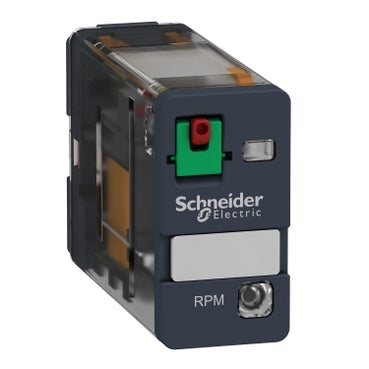 Square D Zelio RPM Plug-In Relay with LED Indicator - 10A 240VAC, for HVAC, Industrial Automation & Motor Control Systems