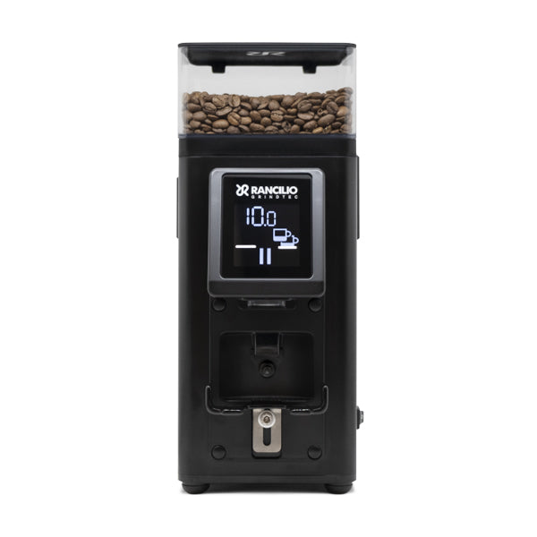 Premium Rancilio Stile Coffee Grinder - Electric Burr Grinder for Espresso & French Press - Adjustable Coarseness, Quiet Operation - Perfect for Home Baristas & Coffee Enthusiasts