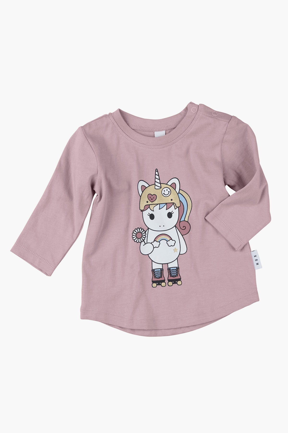 Huxbaby Skater Girls Shirt - Trendy Graphic Tee for Cool Girls | Skateboarding, Streetwear & Casual Outfits