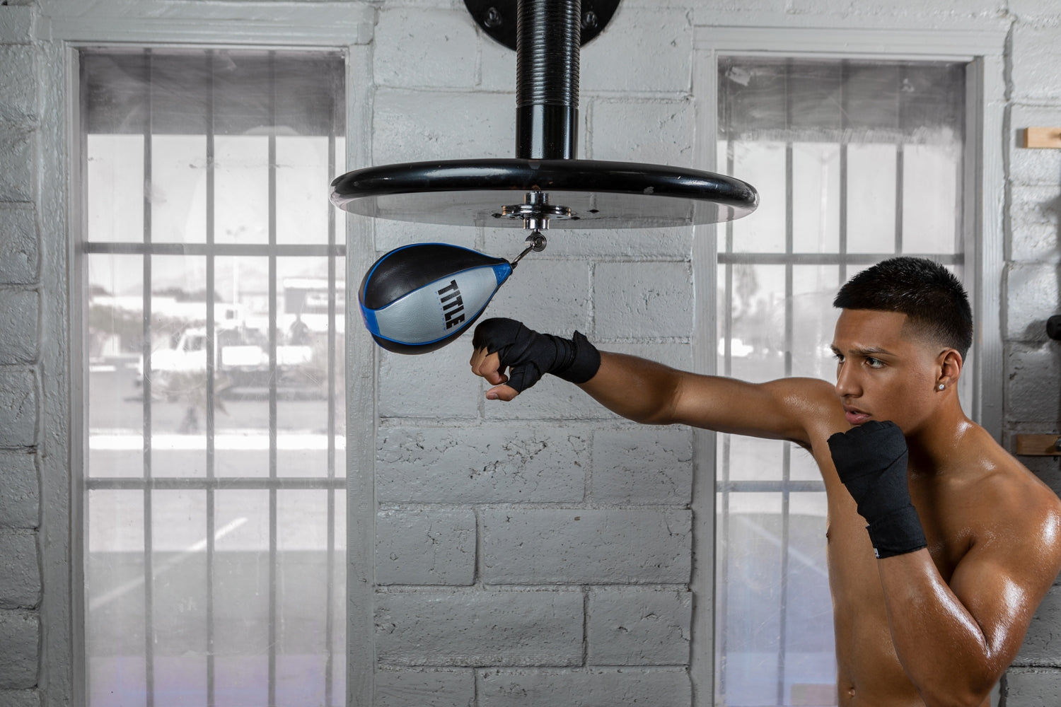 Platinum Perilous Speed Bag - Premium Boxing Training Equipment for Home & Gym Workouts | Improve Punching Speed & Reflexes