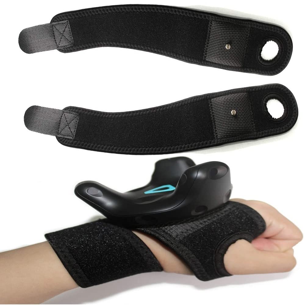 HTC Vive Full Body Tracking Palm Band & Tundra Tracker Palm Strap - VR Motion Controller Accessories for Immersive Gaming & Virtual Reality Experiences (2-Pack Palm Straps) - Perfect for Beat Saber, VRChat & Full Body Tracking Setups