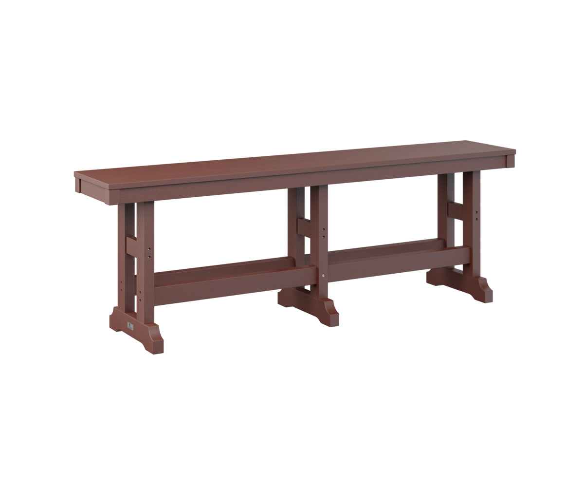 Berlin Gardens Garden Classic 66-Inch Outdoor Counter Height Bench - Perfect for Patio, Deck, Garden & Backyard Dining