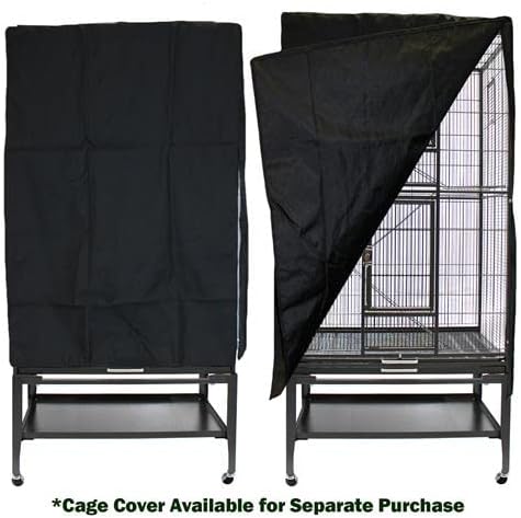 Premium Congo Cage & Starter Kit for Sugar Gliders - Complete Habitat Set with Accessories | Perfect for Small Pet Homes, Play Areas & Safe Outdoor Enclosures