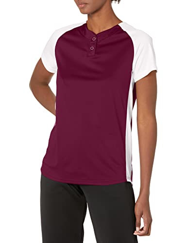 Maroon/White