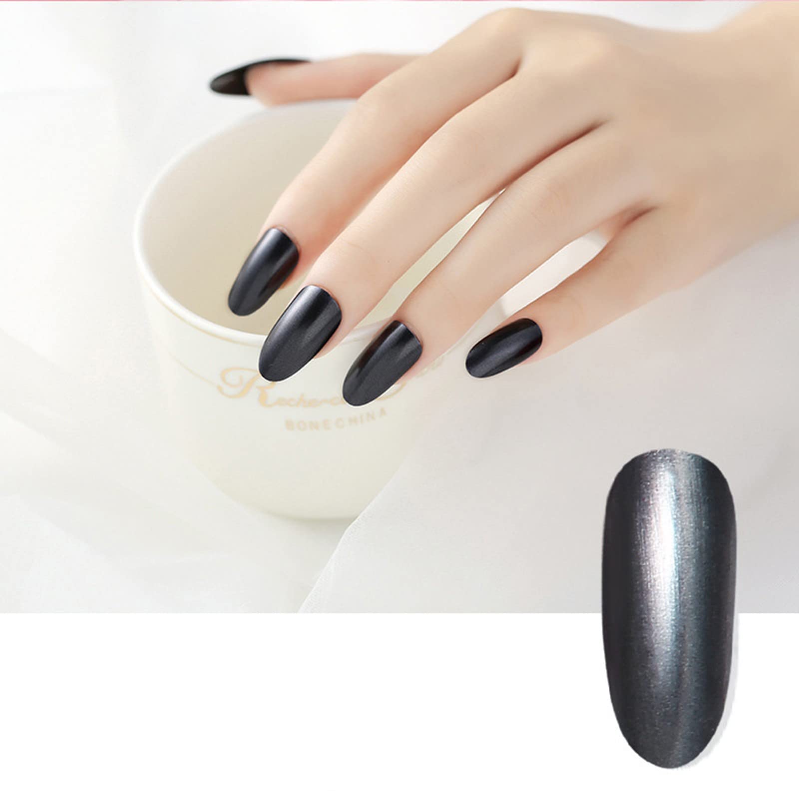 8ml Mirror Effect Nail Polish - Vibrant Long Lasting Glossy Nail Lacquer for Nail Art Designs | Perfect for Parties, Weddings and Special Occasions