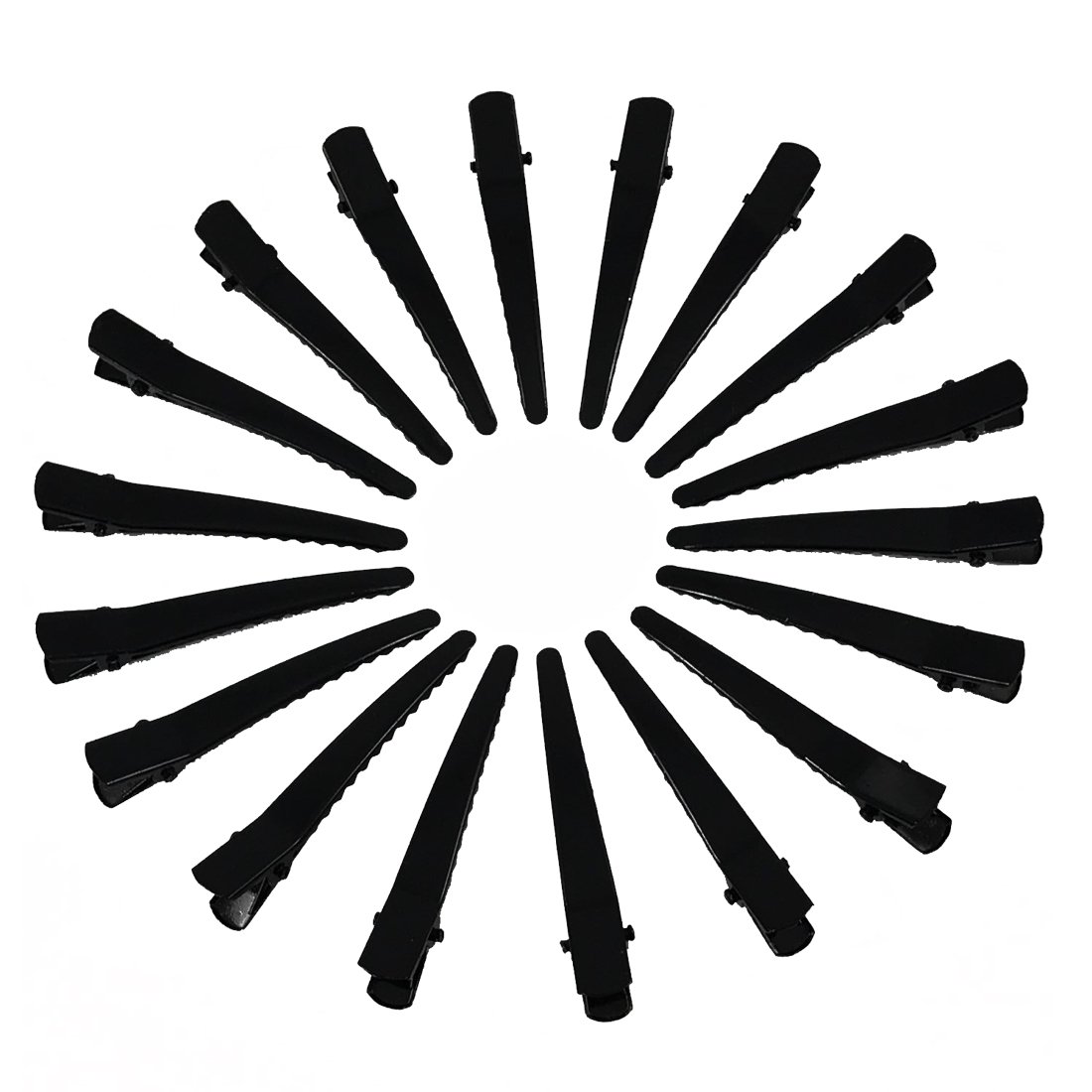YAKA 50 Pack 2.36 Inch Black Metal Alligator Hair Clips for Women & Girls - Professional Non-Slip Hair Clips for Styling, DIY Hair Accessories - Perfect for Parties, Weddings, and Everyday Hairstyles