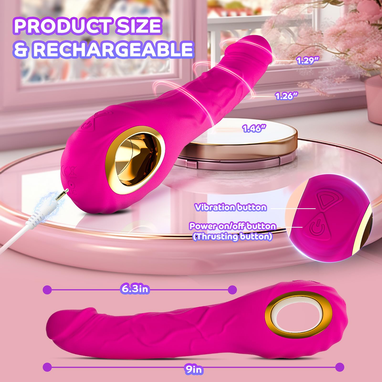 2024 Upgraded G-Spot Vibrator for Women - 9