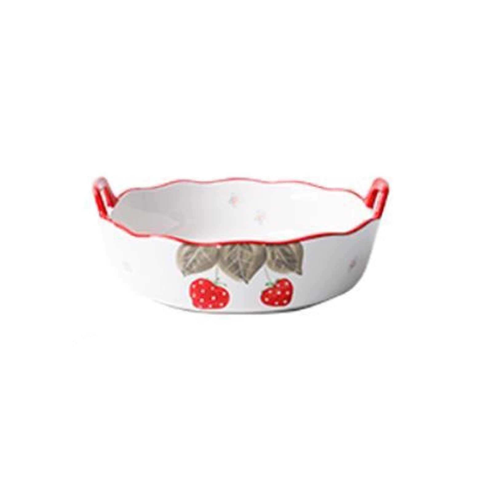 Cute Japanese Style Ceramic Deep Baking Pan - Non-Stick Oven Safe Bakeware for Cheese Baked Rice, Casseroles & Desserts (Color C) | Perfect for Home Baking, Meal Prep & Party Cooking