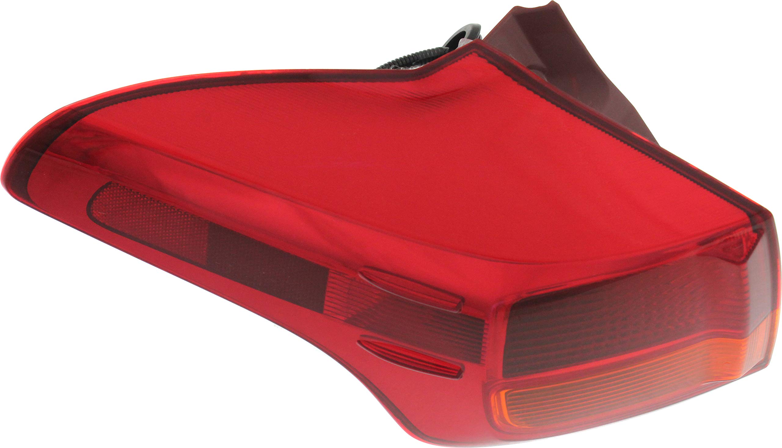Go-Parts - Replacement Tail Light Assembly for Toyota RAV4 2013-2015 (Left Driver Side, Outer Halogen) - Compatible with North America Built Vehicles (Excludes EV Model) - Perfect for Night Driving Safety and Vehicle Restoration Projects