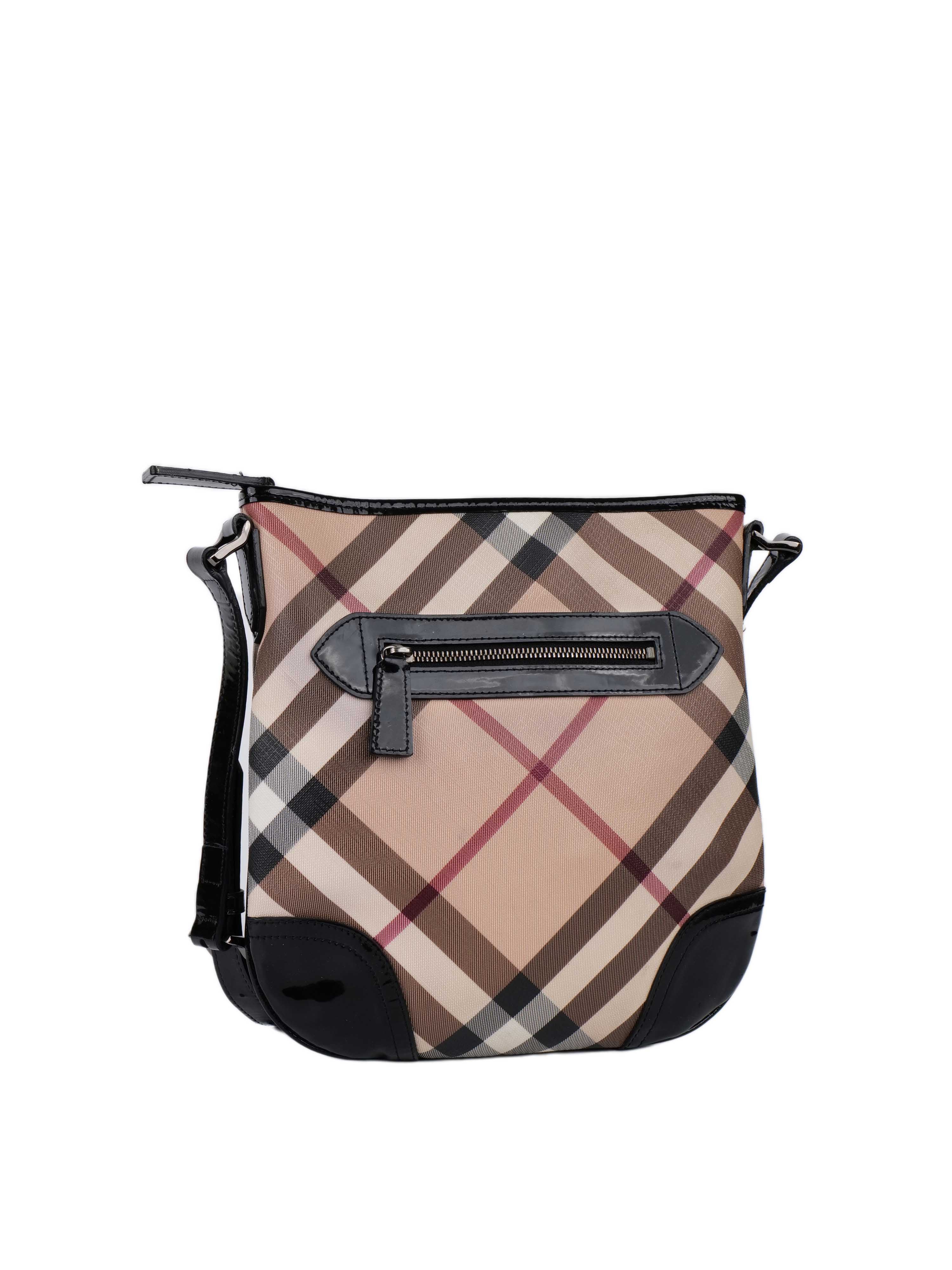 Burberry Haymarket Check Shoulder Tote Bag - Luxury Designer Handbag for Women | Perfect for Work, Travel & Everyday Use