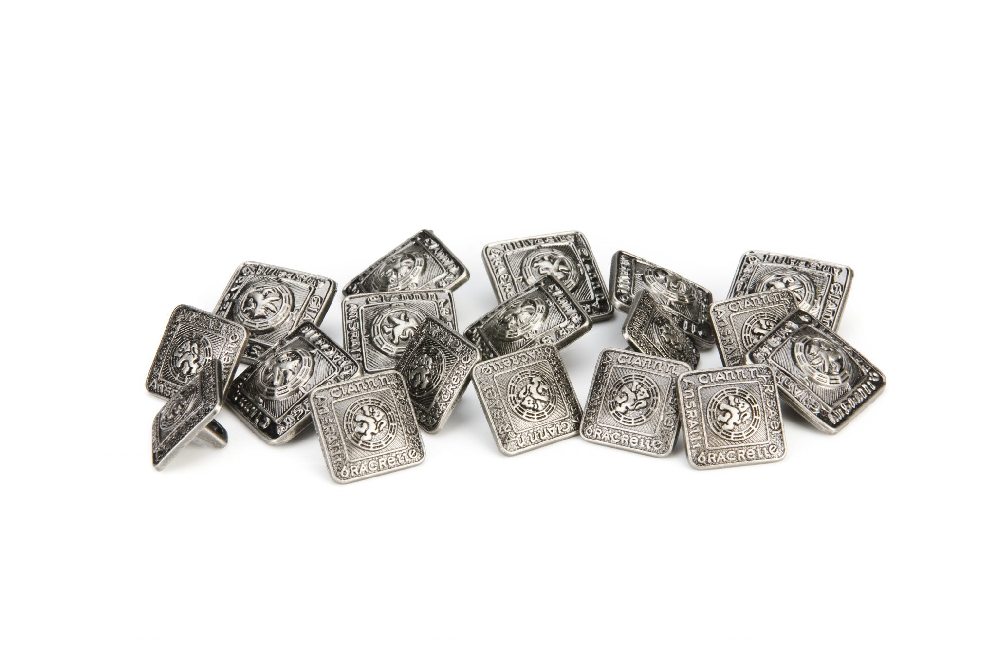 Vintage Celtic Buttons for Clothing & Costumes - Handcrafted Irish Design for Jackets, Coats & Historical Reenactment