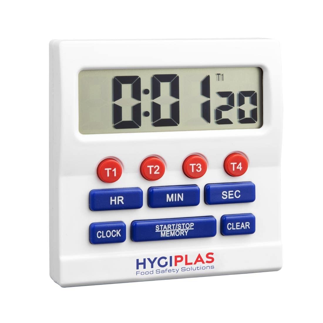 Large Digital Countdown Timer 80x80x25mm - Kitchen Timer for Cooking, Baking & Food Prep | Perfect for Home Chefs & Catering Professionals