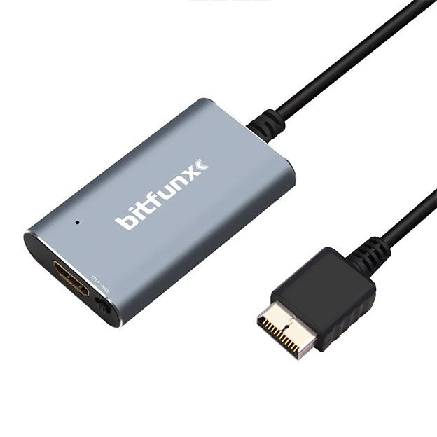 High-Quality HDMI Adapter for PS1 & PS2 - Digital AV Converter Cable for Classic PlayStation Gaming | Perfect for Retro Gaming Setup & HD TV Connection