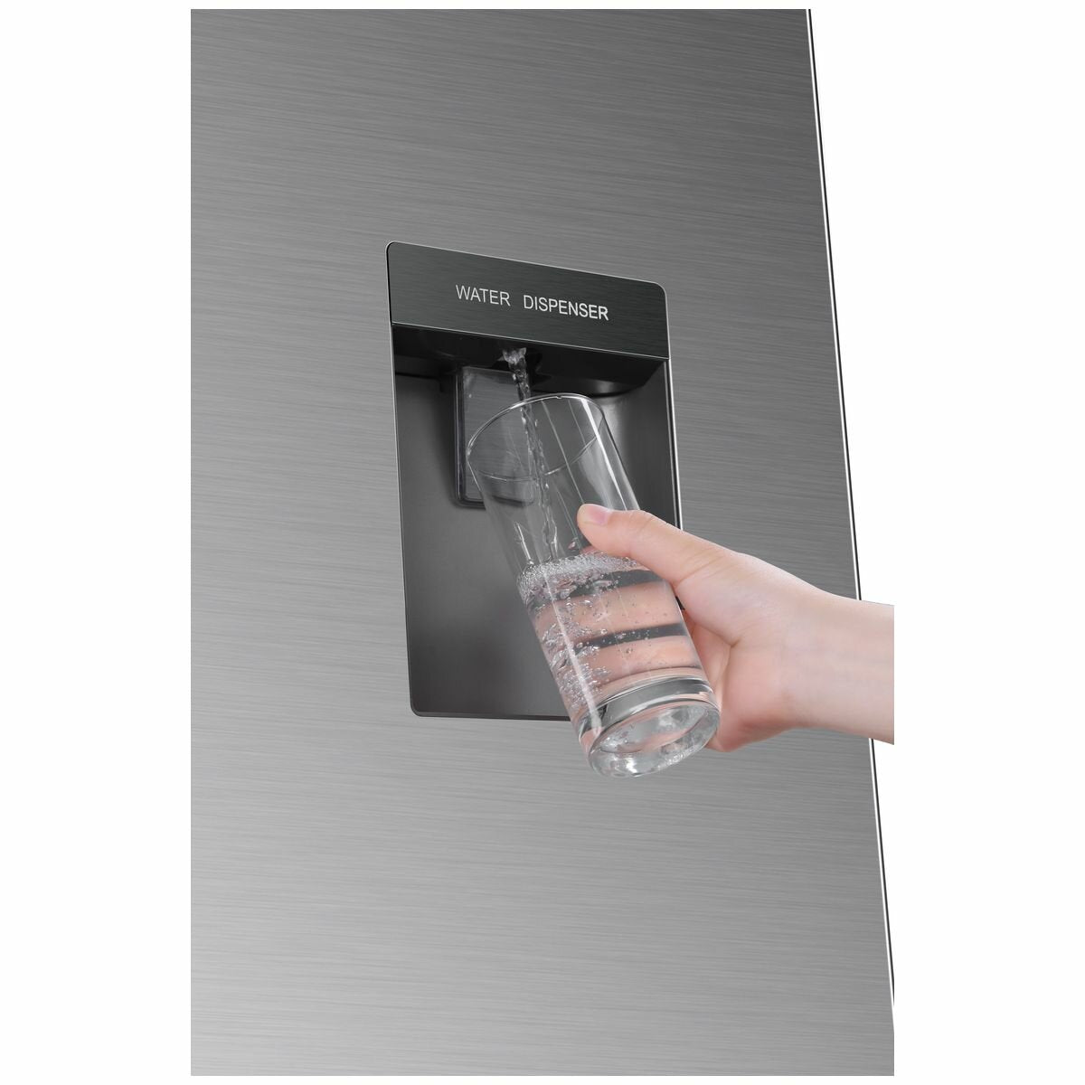 Haier 565L French Door Refrigerator with Water Dispenser - Energy Efficient, Stainless Steel Finish - Perfect for Modern Kitchens & Large Families