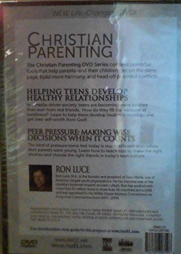 Christian Parenting Book: Peer Pressure and Friends by Ron Luce - Guide for Raising Teens with Biblical Values | Perfect for Youth Groups & Family Devotions
