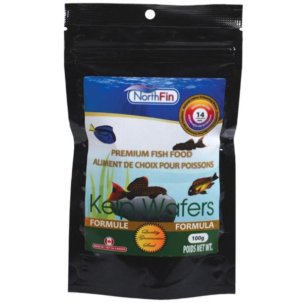 Premium NorthFin Kelp Wafers Fish Food - Nutrient-Rich Algae-Based Formula for Saltwater & Freshwater Aquariums - Ideal for Herbivorous Fish, Tangs & Marine Grazers
